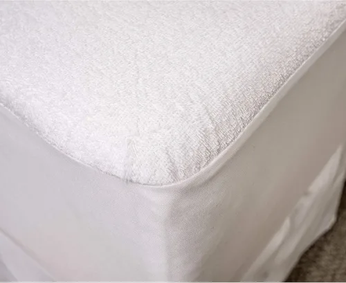 Miniatura 2 de Sweet Home Collection Protector de colchón impermeable de alta calidad, protector de cama de algodón suave con revestimiento trasero de membrana
