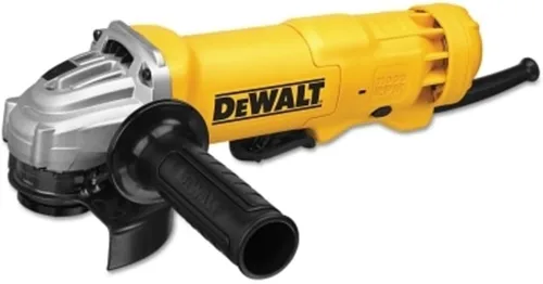 Miniatura 4 de DEWALT Amoladora angular, 4.5 pulgadas, 11 amperios, 11,000 RPM, interruptor de paleta sin bloqueo, sistema de expulsión de polvo, con cable