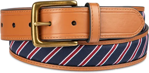 Miniatura 30 de Tommy Hilfiger Men's Fabric Inlay Casual Belt with Classic Harness Buckle
