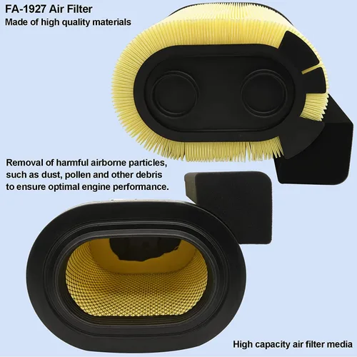 Miniatura 5 de Filtro de aire FA-1927 compatible con Motorcraft fa-1927 Filtro de aire de repuesto para Ford 2017-2019 F250 F350 con motor diesel V8 de 6.7 litros