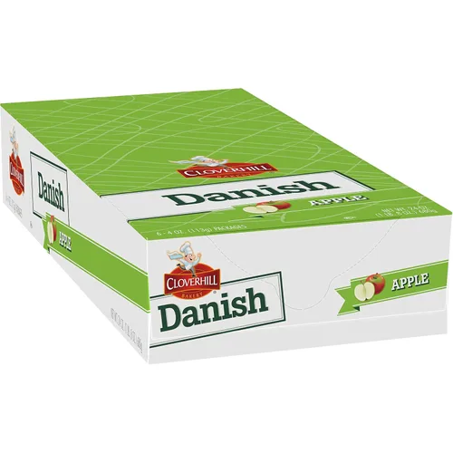 Miniatura 4 de Cloverhill Paquete económico danés de manzana redonda, empaquetado individualmente, paquete de 12