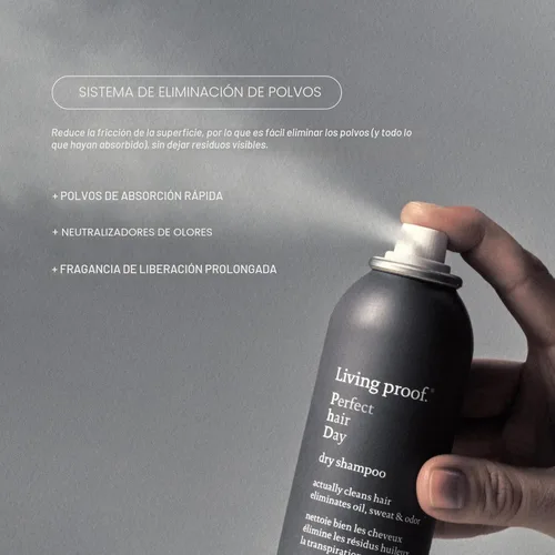 Miniatura 6 de Champú en Seco Living Proof Perfect Hair Day – Absorbe Aceite, Sudor, Olor, Limpia el Cabello, Aroma Fresco, Desintoxica el Cuero Cabelludo
