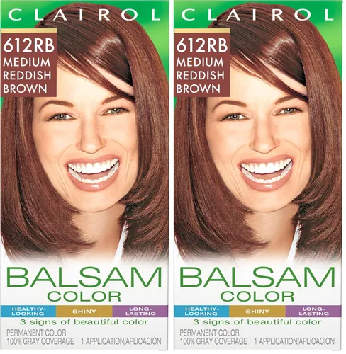 Miniatura 28 de Clairol Balsam - Tinte permanente para el cabello, color negro 618, paquete de 1 unidad 618 negro