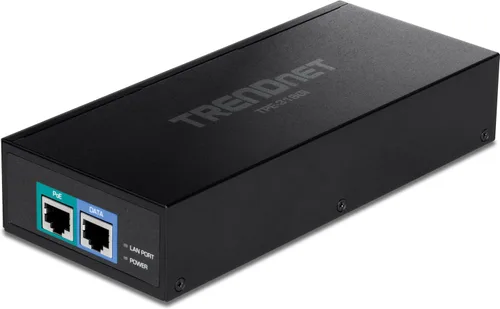 Miniatura 12 de TRENDnet Inyector Gigabit PoE++, Convertir un puerto no PoE a un puerto Gigabit PoE++ (15.4W), (30W), o (95W), hasta 328.1 ft (328 pies), fuente