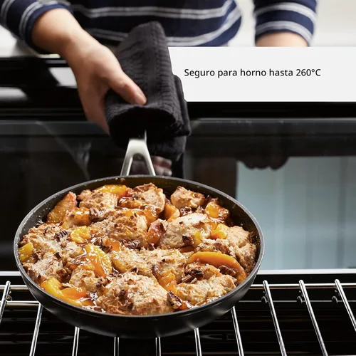 Miniatura 6 de KitchenAid - Juego de ollas y sartenes antiadherentes de inducción con anodizado duro, 10 piezas, color negro mate
