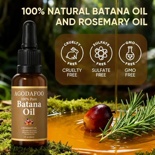 Miniatura 9 de Aceite de batana para el crecimiento del cabello, 100% puro y natural, reduce la pérdida de cabello y desintoxica tu cuero cabelludo, nutre el cuero