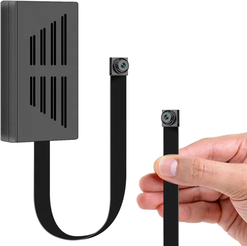 Mini cámaras de video de 64 GB 1080P grabadora de video portátil para niñera con detección de movimiento cámaras de seguridad para seguridad al aire