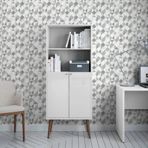 Miniatura 8 de Manhattan Comfort Papel tapiz autoadhesivo, fácil y fácil, diseño decorativo extraíble para cubrir paredes, armarios, cajones, estantes