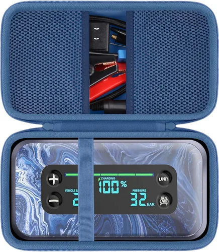 Miniatura 17 de khanka Estuche de almacenamiento para HALO Bolt Ultimate 2.0/HALO Bolt Air +1750 Arrancador de batería portátil para automóvil, solo estuche (negro)
