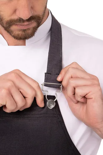Miniatura 5 de Chef Works Delantal unisex con peto Boulder
