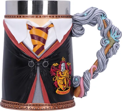 Miniatura 8 de Nemesis Now Taza coleccionable de Harry Potter, jarra de cerveza de resina pintada a mano con inserto extraíble, mercancía de Harry Potter (6.1 in)
