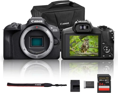 Miniatura 10 de Cámara Canon EOS R100 sin espejo con lente RF-S 18-45mm f/4.5-6.3 IS STM Sensor CMOS APS-C de 24.1MP, Autoenfoque Dual Pixel, Vídeo Full HD