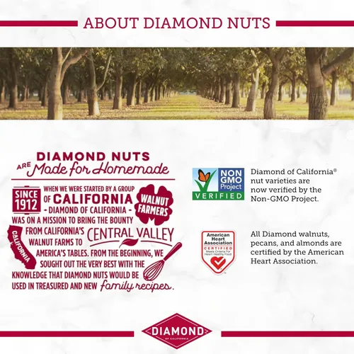 Miniatura 3 de Diamond of California Nueces de California saladas con chocolate negro, 4 oz. (paquete de 4)