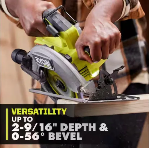 Miniatura 5 de RYOBI ONE+ HP - Sierra circular inalámbrica de 18 V, sin escobillas, 7-1/4 pulgadas (solo herramienta)