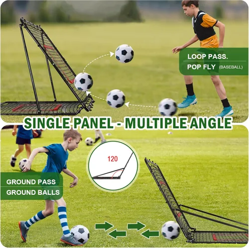 Miniatura 4 de BaseGoal Baseball and Softball Rebounder Net,Baseball Rebounder,Volleyball Rebounder,Pitch Back Net,Multi-Sport Training Rebound Screen,with
