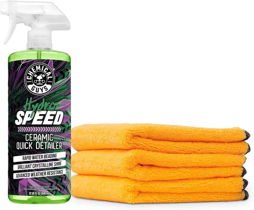 Miniatura 10 de Chemical Guys HydroSpeed - Detalle rápido de cerámica, seguro para automóviles, camiones, SUV, motocicletas, caravanas y más, 32 onzas líquidas