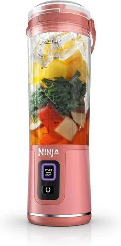 Miniatura 24 de Ninja BC151EM Blast Licuadora Portátil, Sin Cable, Recipiente de 18oz, Licuadora Personal para Batidos y Licuados, Libre de BPA, Tapa Hermética