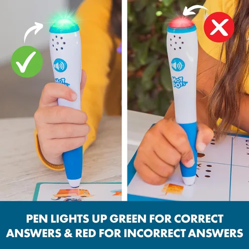 Miniatura 4 de Educational Insights Hot Dots Bolígrafo interactivo con luz, bolígrafo individual, aprendizaje interactivo, compatible con cualquier set Hot Dots