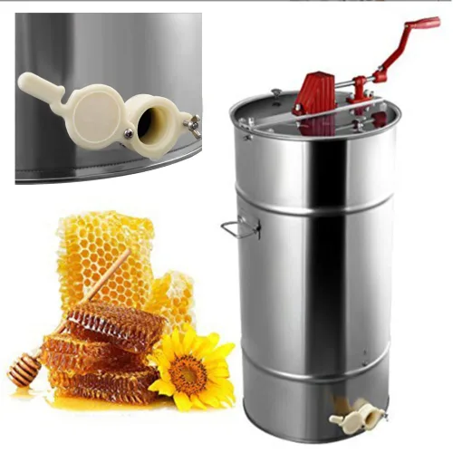 Miniatura 8 de Yahpetes 2 piezas de válvula de compuerta de miel de plástico ABS 2.36 pulgadas, extractor de miel, equipo de extracción de miel, grifo de miel