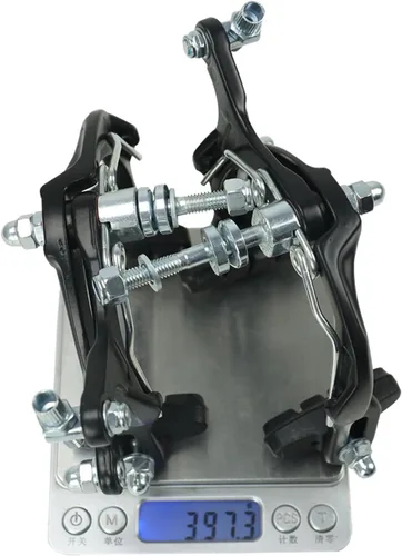 Miniatura 4 de FOMTOR Juego de pinzas de freno C para bicicleta, freno trasero y delantero, aleación de aluminio, freno lateral para MTB, bicicleta de montaña
