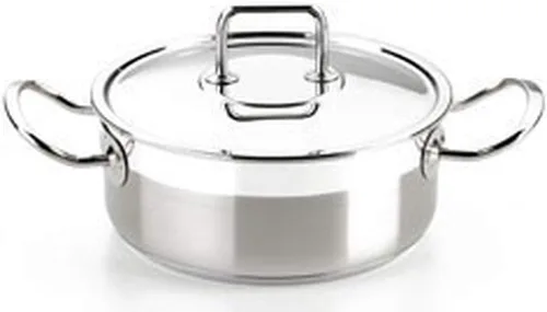 Miniatura 4 de BRA Cazuela Profesional Con Tapa Acero Inoxidable Profesional 18 Cm