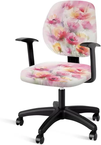 Miniatura 26 de Office Chair Covers with Arms Trendy American Flag Lightweight Computer Chair Slipcover Set of 2 Elastic Fabric Furniture Protector for Swivel