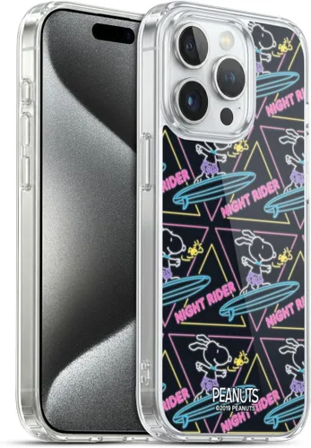 Miniatura 130 de Head Case Designs Peanuts Tropical Surf Snoopy Aloha Disco Gel Funda con licencia oficial [protección de grado militar] compatible con Apple iPhone