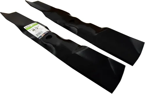 Miniatura 7 de MaxPower 561822B Juego de 2 cuchillas para muchos cortacéspedes de giro cero John Deere de 42 pulgadas. Sustituye a GY20683, M170639, UC22008