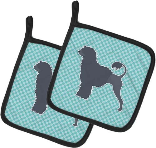 Miniatura 344 de Caroline's Treasures BB3567PTHD - Juego de soportes para ollas de cocina resistentes al calor, almohadillas calientes para cocinar, hornear, Copo