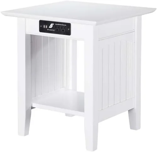 Miniatura 14 de Mesa Atlantic Furniture AH13312 Nantucket, mesa auxiliar, Madera, Driftwood