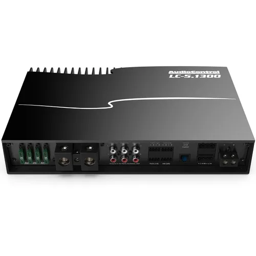 Miniatura 3 de AudioControl LC-5.1300 Amplificador de audio para automóvil de alta potencia de 3/5 canales de 1300 W clase D con AccuBASS, alta fidelidad, entradas