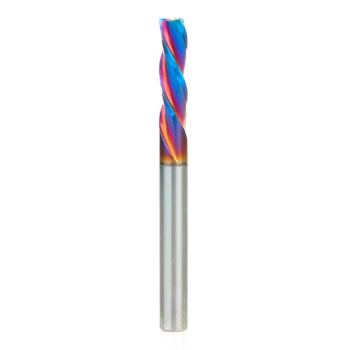 Miniatura 8 de Amana Tool 46051-K SC Spektra Extreme Tool Life Coated Spiral Plunge 1/8 de diámetro x 1/2 CH x 1/4 SHK 2 pulgadas de largo