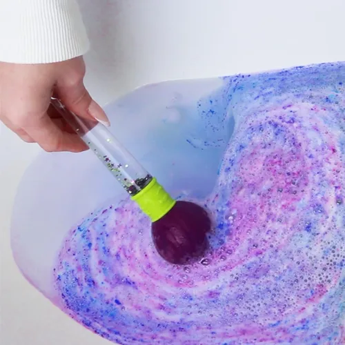 Miniatura 4 de Baff Bombz Cepillo Mágico, 4 Bombas de Baño, Pintan Mágicamente el Agua de tu Baño, Juguete de Baño Creativo para Niños, Regalos de Cumpleaños