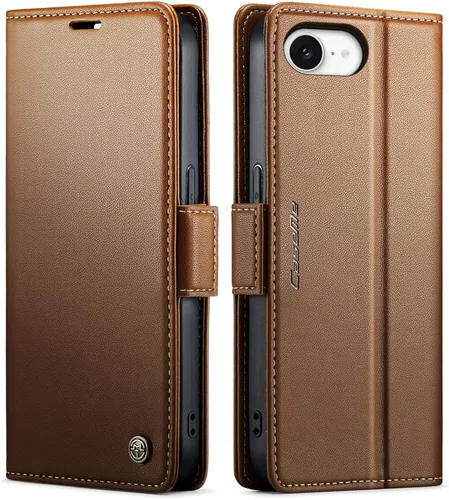 Miniatura 62 de QLTYPRI Funda tipo cartera para iPhone 7/8/SE 2020/SE 2022 5G, funda magnética de piel sintética de alta calidad con bloqueo RFID, ranuras