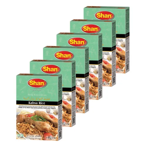 Miniatura 107 de Shan Korma Recipe and Seasoning Mix 1.76 oz (50g) - Spice Powder for Traditional Meat in Yogurt Sauce - Suitable for Vegetarians - Airtight Bag in a
