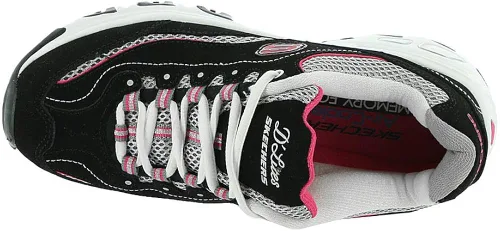 Miniatura 2 de Skechers D'Lites-Life Saver - Tenis de espuma viscoelástica con cordones para mujer