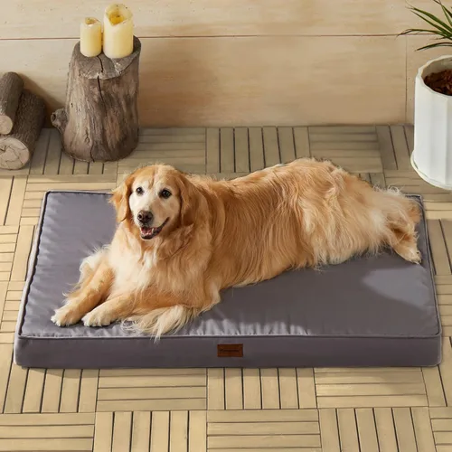 Miniatura 10 de BFPETHOME Camas para Perros de Exterior para Perros Grandes, Cama Impermeable para Perros Medianos, Grandes y Extra Grandes, Cama Ortopédica