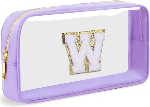 Miniatura 37 de Bolsa de Maquillaje Transparente Pequeña Bolsa de Cosméticos Bolsa de Viaje de Artículos de Aseo Bolsa Transparente con Cremallera Bolso Organizador