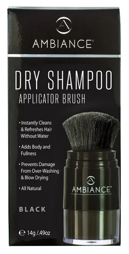 Miniatura 10 de Ambiance Dry Shampoo 3 en 1 limpia, cubre y oculta. Absorbe aceite para refrescar el cabello, aumentar el cuerpo y el brillo. Cubre raíces y grises