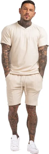Miniatura 2 de GINGTTO Conjunto corto de 2 piezas para hombre conjunto casual de verano