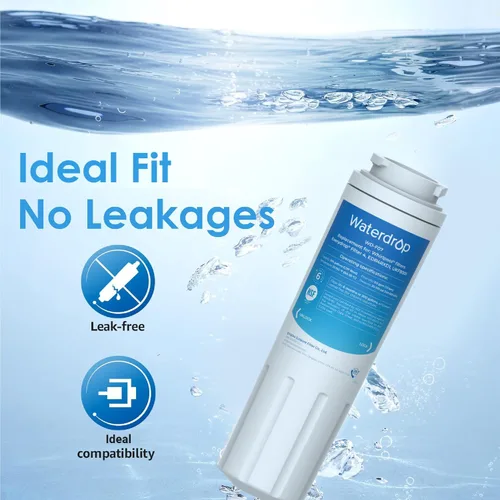 Miniatura 6 de Waterdrop UKF8001 Filtro de agua para refrigerador 4, Reemplazo para Whirlpool® EDR4RXD1, filtro EveryDrop® 4, Maytag® UKF8001AXX-750