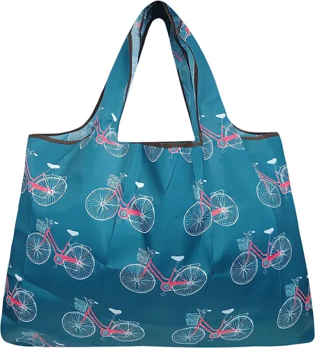 Miniatura 4 de allydrew - Bolsa grande plegable de nailon, reutilizable para compras