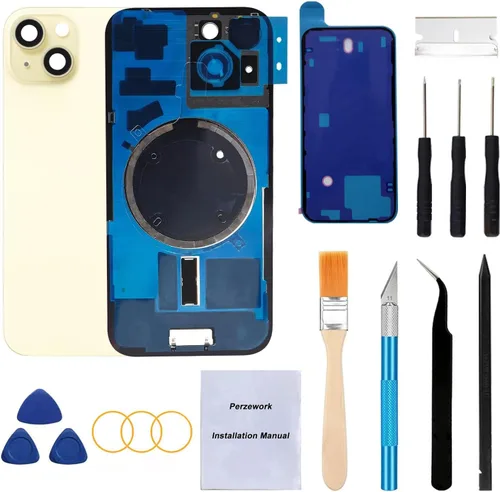 Miniatura 41 de Reemplazo de cristal trasero OEM para iPhone Xs de 5.8 pulgadas con kit de herramientas de reparación y adhesivo preinstalado (Oro)