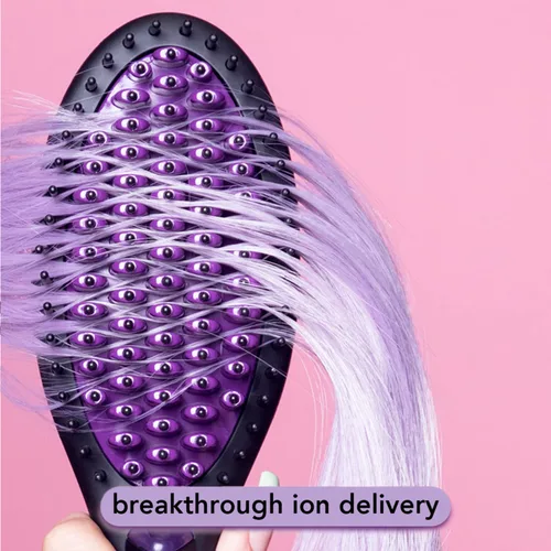 Miniatura 5 de InStyler Straight Up Max - Cepillo alisador de cerámica con potentes placas térmicas de cerámica para cabello suave y sin encrespamiento, para tipos