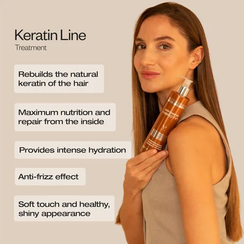 Miniatura 3 de abril et nature - Champú Profesional de Peluquería Queratina - Reparaciones y Reestructuras - Para Cabello Natural Sin Borro - Acción Ultrarápida