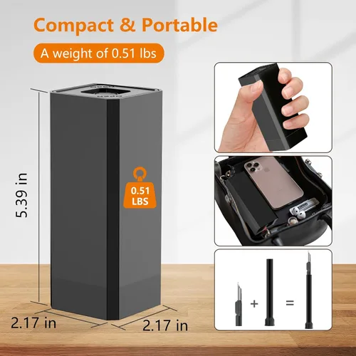 Miniatura 7 de Kit de limpieza de teléfono celular, kit de limpieza para iPhone para puerto de carga, kit de limpieza de teclado para Airpods/Android/USB
