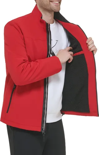 Miniatura 5 de Calvin Klein Coat, Mens Jackets, Soft Shell with Sherpa Lining