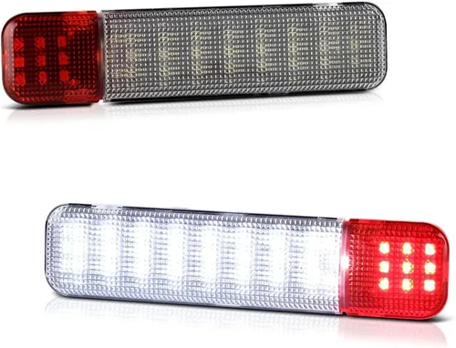 Para Chevy GMC C/K Silverado Sierra 1500 2500 3500 Pickup Suburban Tahoe Avalanche Yukon XL Cadillac Escalade Hummer H2 Full LED Blanco y Rojo