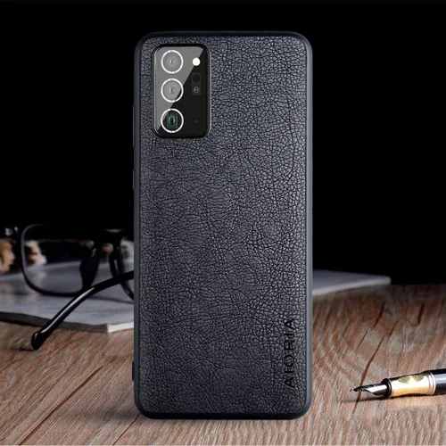 Miniatura 2 de AIORIA Para Samsung Galaxy Note 20 Case, 6.7 pulgadas Premium PU Leather Cover Retro Business Design Funda protectora completa para Samsung Note 20