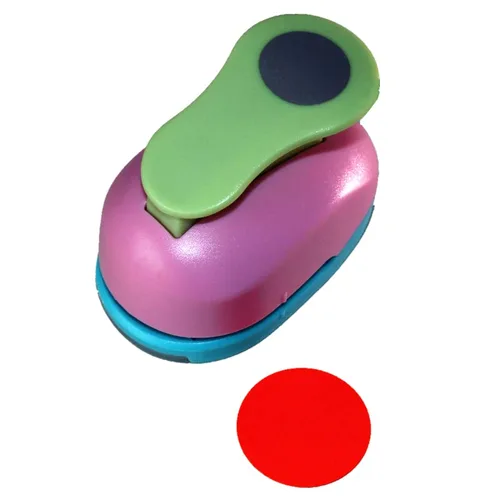 CADY Crafts Punch - Perforadora circular de 2 pulgadas, perforadora de palanca, hecha a mano, círculo de 2 pulgadas